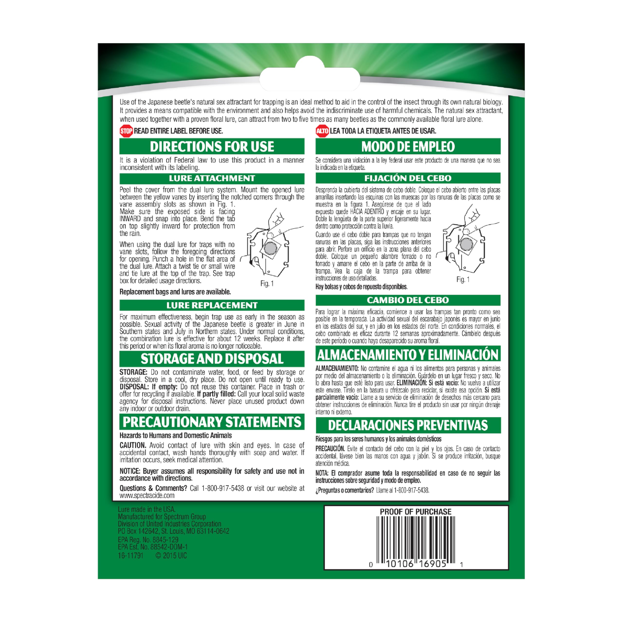 Spectracide Bag-A-Bug Japanese Beetle Trap HG-16905-8 - Image 6