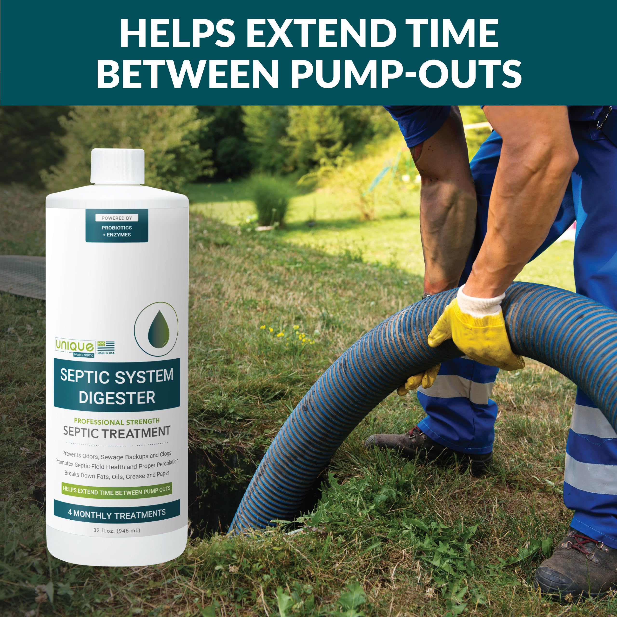 Unique Liquid Septic System Digester 1 qt 423-3 - Image 5