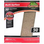Gator 11 in. L X 9 in. W 50 Grit Aluminum Oxide All Purpose Sandpaper 25-Pack
