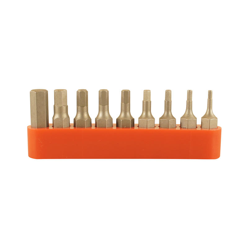 Best Way Tools Assorted 1/4 in. X 1 in. L Screwdriver Bit Carbon Steel 9 pc - Image 2