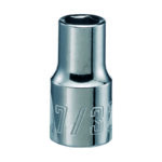 Craftsman 7/32 in. X 1/4 in. drive SAE 6 Point Standard Shallow Socket