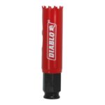 Diablo Snap-Lock Plus 7/8 in. Bi-Metal 2-3/8 in. L Hole Saw Arbor Included