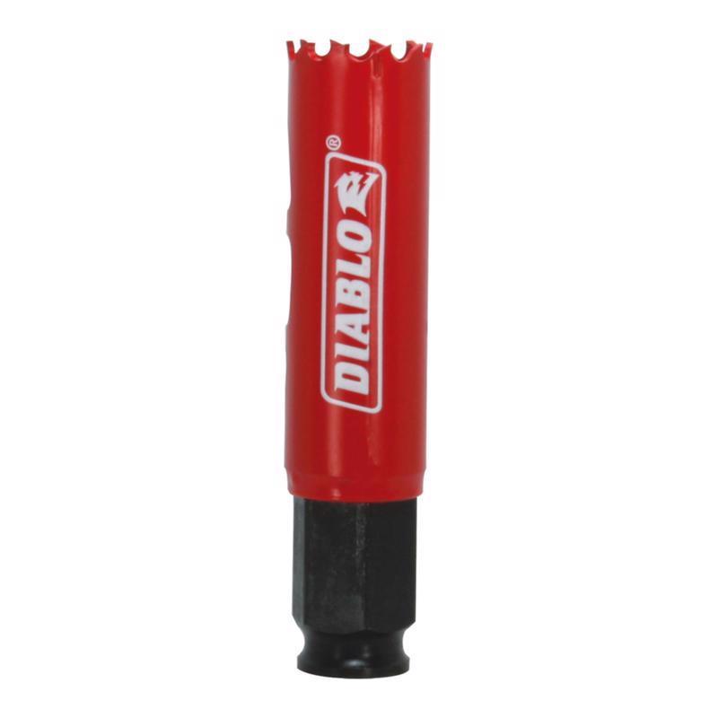 Diablo Snap-Lock Plus 7/8 in. Bi-Metal 2-3/8 in. L Hole Saw Arbor Included