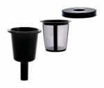 Medelco Coffee Filter Reusable, Universal Steel RK-101