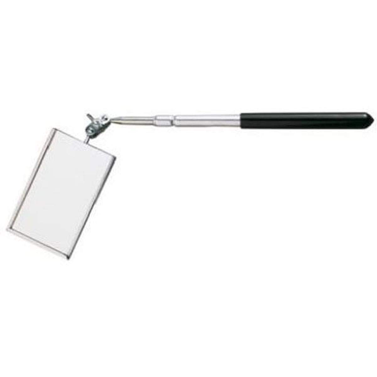 General 16 in. H Polished Chrome Silver Metal Inspection Mirror