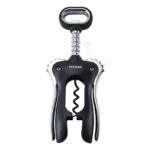 Houdini Black Stainless Steel Wing Corkscrew H1-012901T