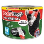 Pocket Hose Silver Bullet 2.0 3/4" D X 50 ft. L Expandable Flexible Garden Hose