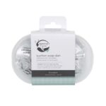 Zenna Home Frost Clear Plastic Soap Dish