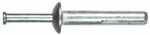 HILLMAN 1/4 in. D X 1 in. L Steel Mushroom Head Hammer Drive Anchor 372054