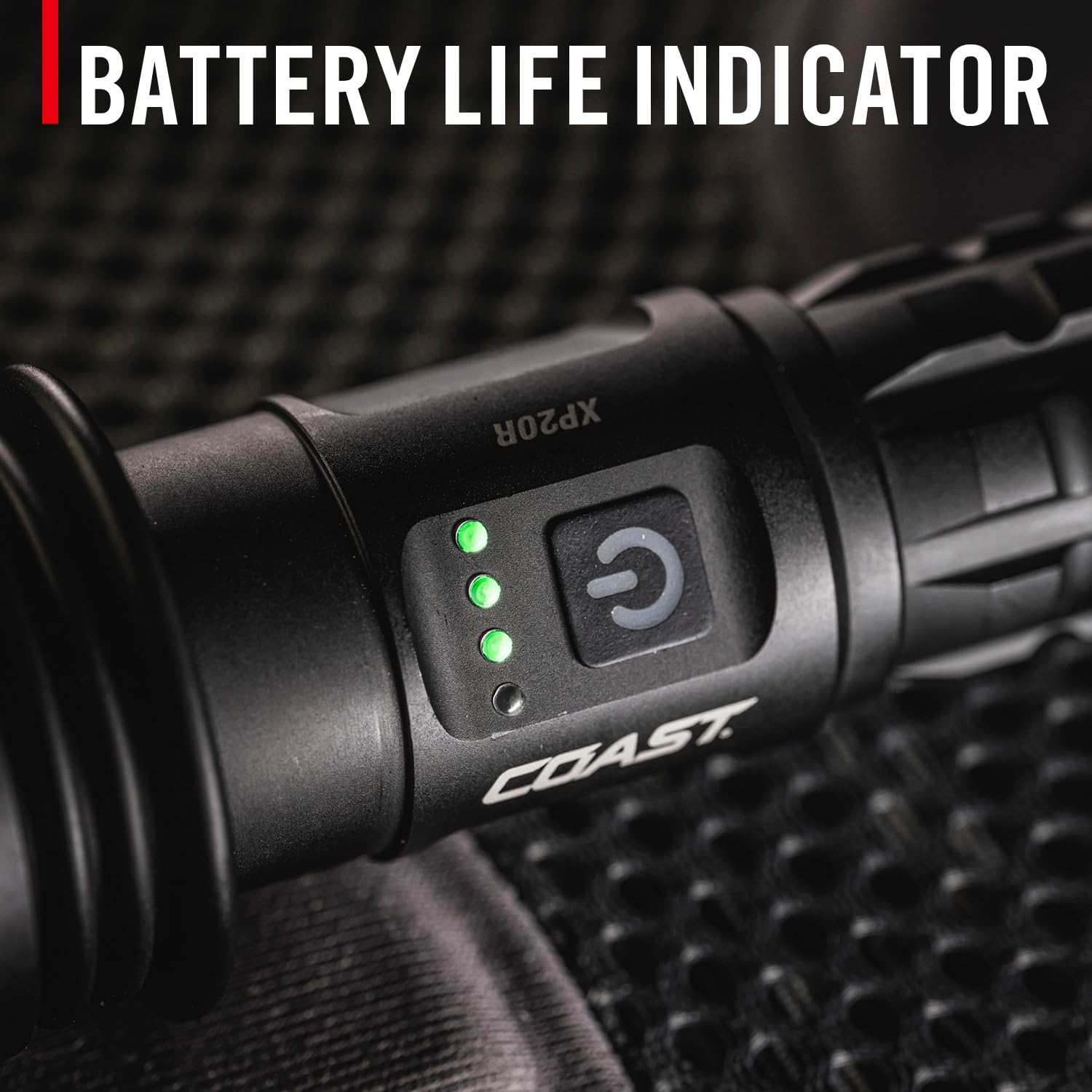 Coast XP20R 4000 lm Black LED Rechargeable Flashlight 31208 - Image 5