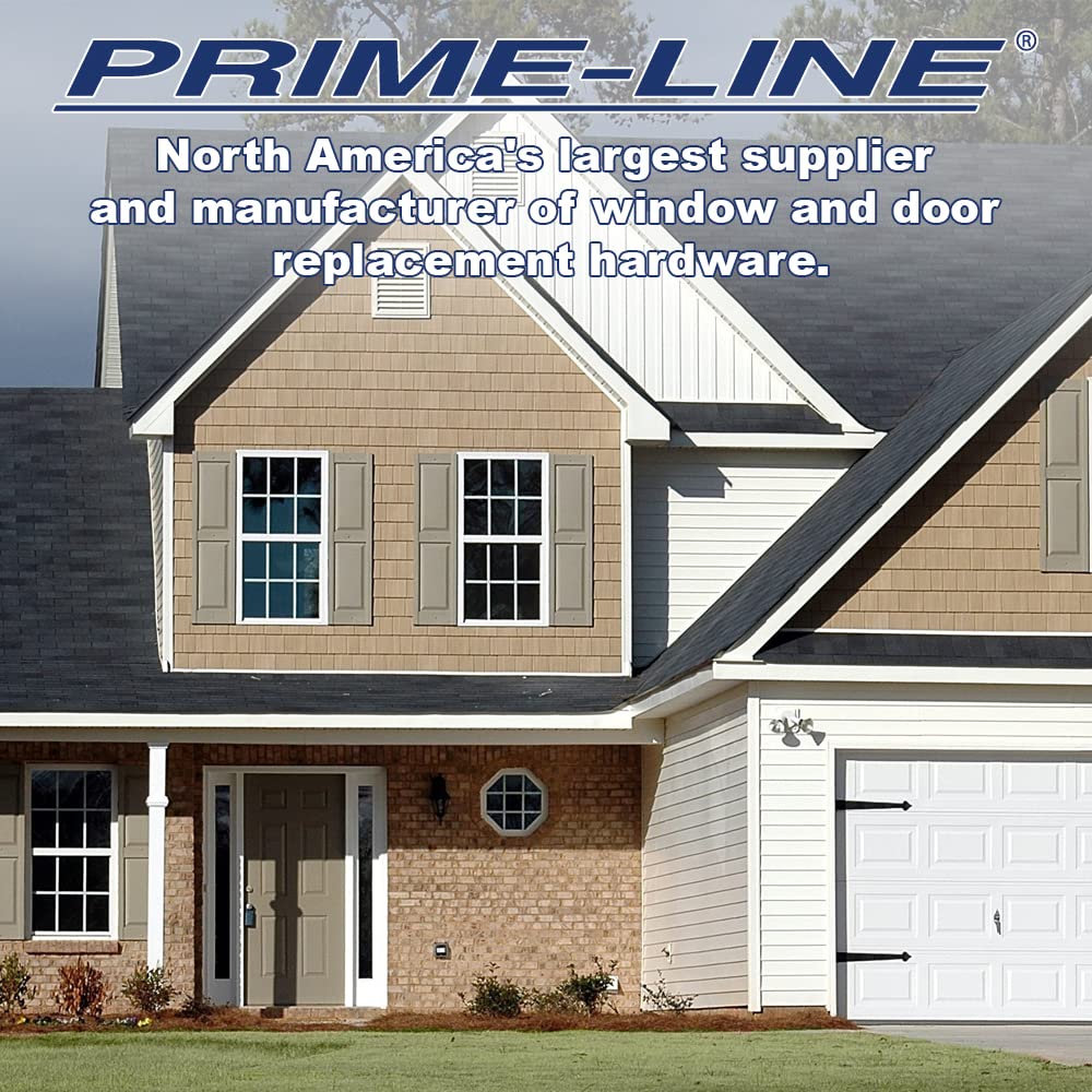 Prime-Line Bright White Plastic Screen Clip For 5/16 inch 12 pk PL7773 - Image 3