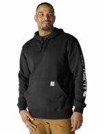Carhartt Men's Iconic K288 Logo Sweatshirt, Black, X-Large