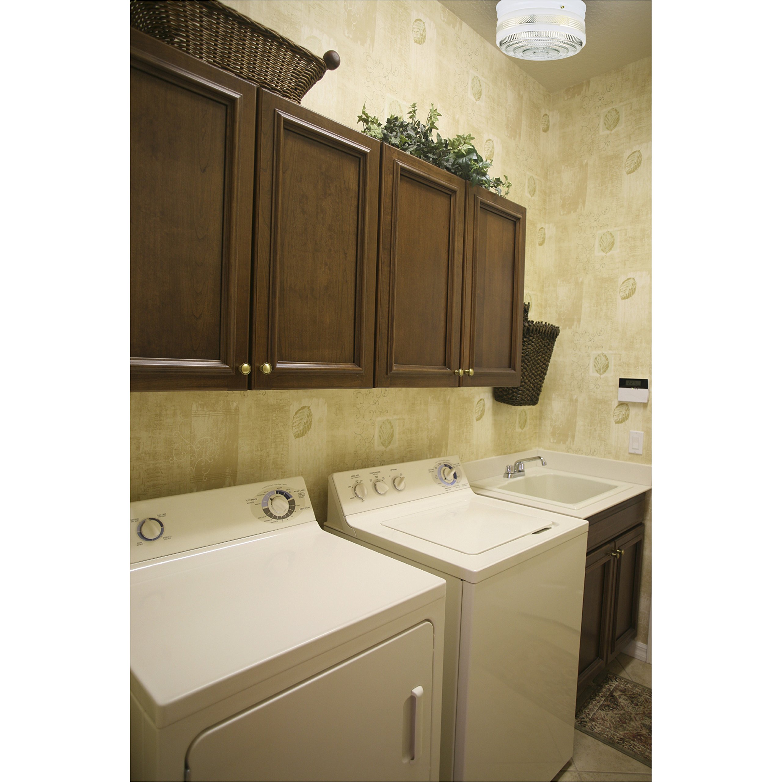 Westinghouse 5 in. H X 8.75 in. W X 8.75 in. L White Ceiling Fixture 6620300 - Image 2