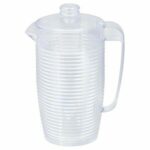 Arrow Color Classics Pitcher Large, Small Plastic Clear Dishwasher Safe