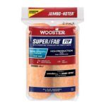 Wooster Super/Fab FTP Knit 4 1/2 in. W X 3/8 in. Jumbo Paint Roller Cover 2 pk
