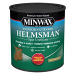 Minwax Helmsman Semi-Gloss Clear Water-Based Spar Urethane 1 qt