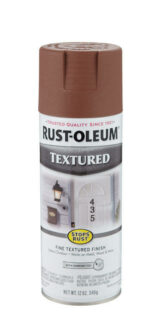 Rust-Oleum Stops Rust Textured Spray Paint Indoor/Outdoor Rust 12 Oz