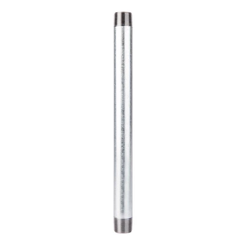 STZ Industries 3/4 in. MIP each X 3/4 in. D MIP Galvanized Steel 12 in. L Nipple
