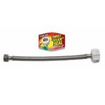 Fluidmaster 3/8 in. Compression X 7/8 in. D Ballcock 20 in. Braided Stainless Steel Toilet Supply Line