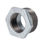 STZ Industries 1-1/4 in. MIP each X 1 in. D FIP Galvanized Malleable Iron Hex Bushing