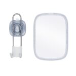 OXO Good Grips 13 in. H X 7 in. W Portable Shower Mirror Silver