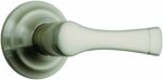 Brinks Push Pull Rotate Harper Satin Nickel Passage Lever KW1 1.75 in. 23051-119