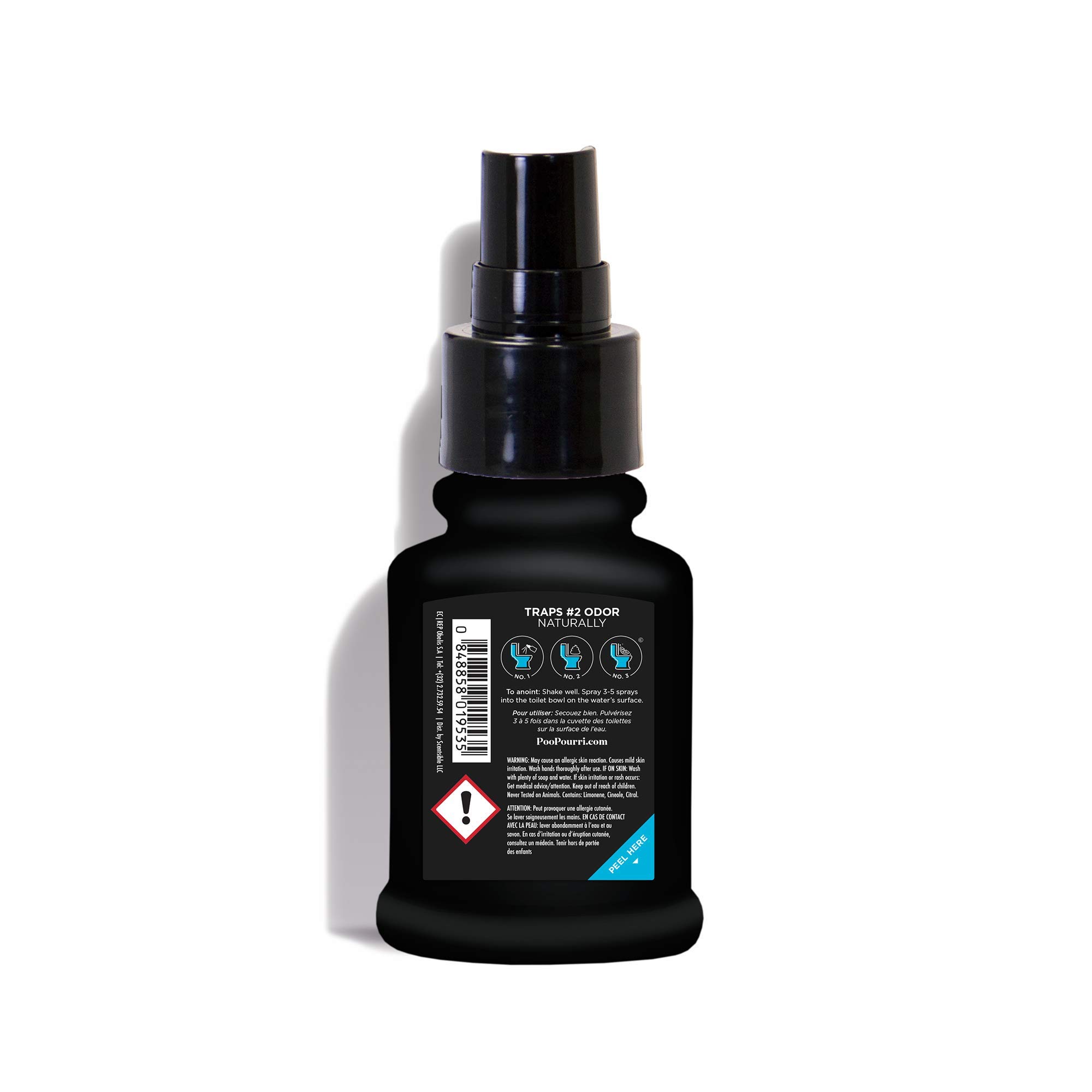 Poo-Pourri Royal Flush Eucalyptus and Spearmint Scent Odor Control Spray 2 oz - Image 4