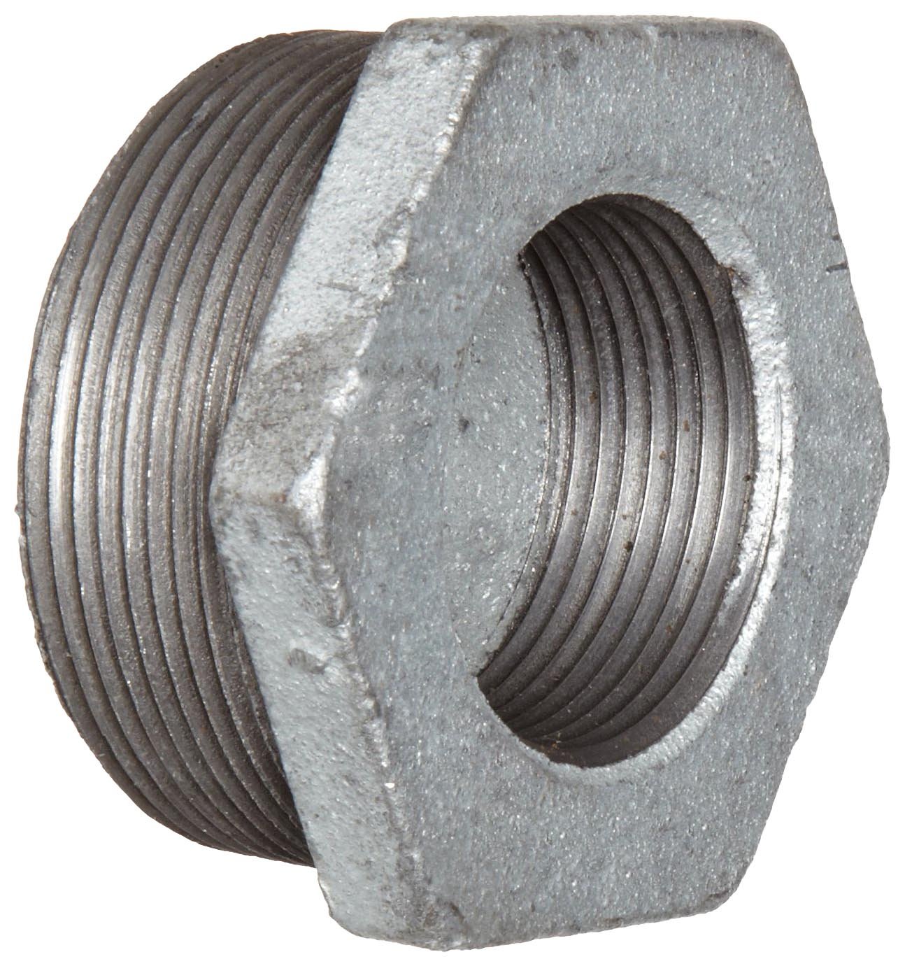 Anvil 2 in. MPT X 3/4 in. D FPT Galvanized Malleable Iron Hex Bushing