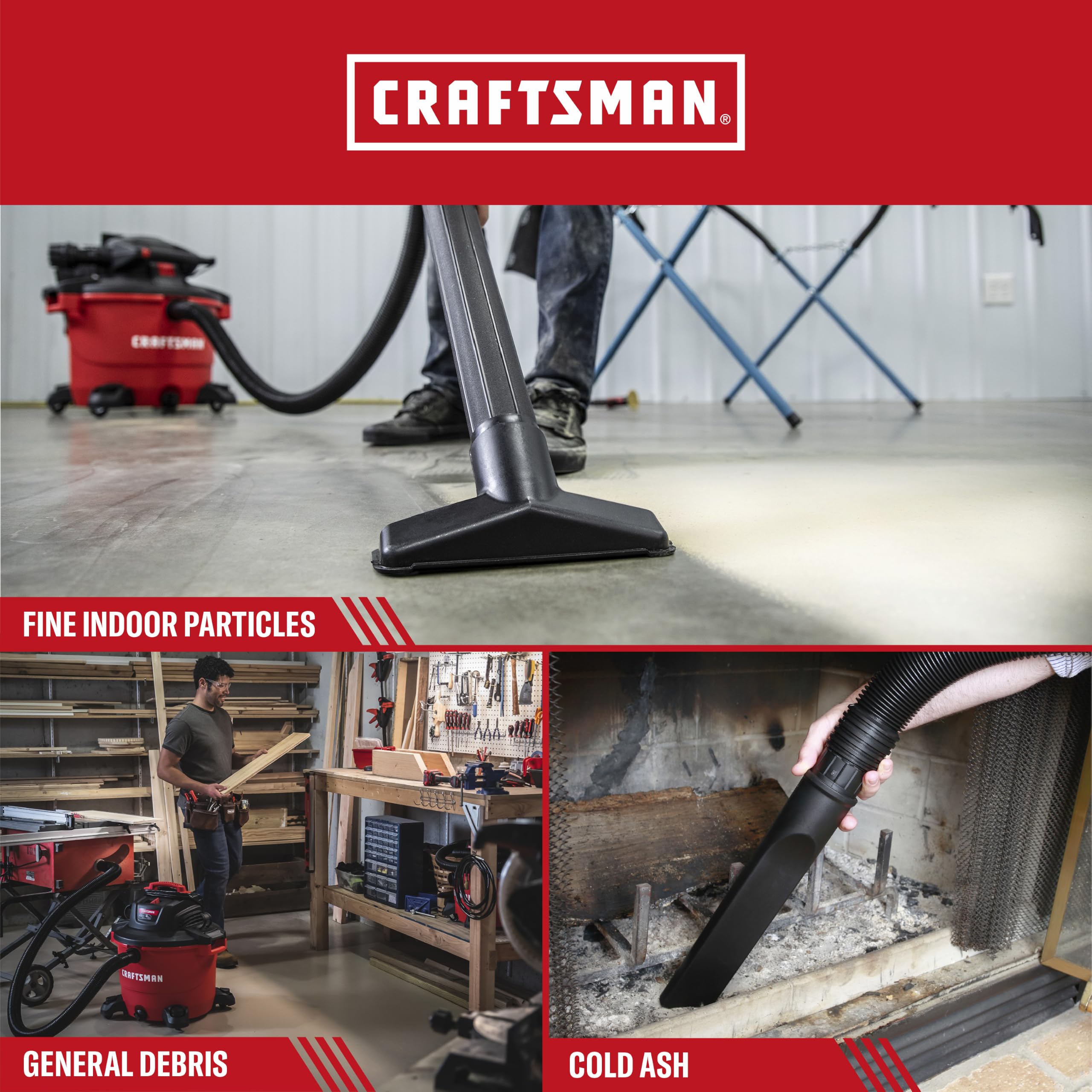 CRAFTSMAN CMXZVBE38750 Genuine 16-20 Gal. Wet Dry Vac Dust Collection Bags - Image 4