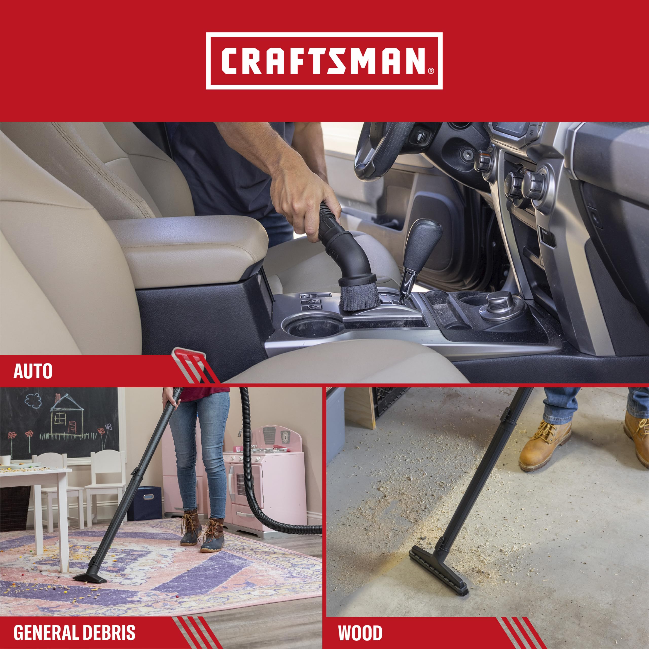 CRAFTSMAN CMXZVBE38767 5-8 Gal. Wet Dry Shop Vacuum Dust Collection Bags - Image 4